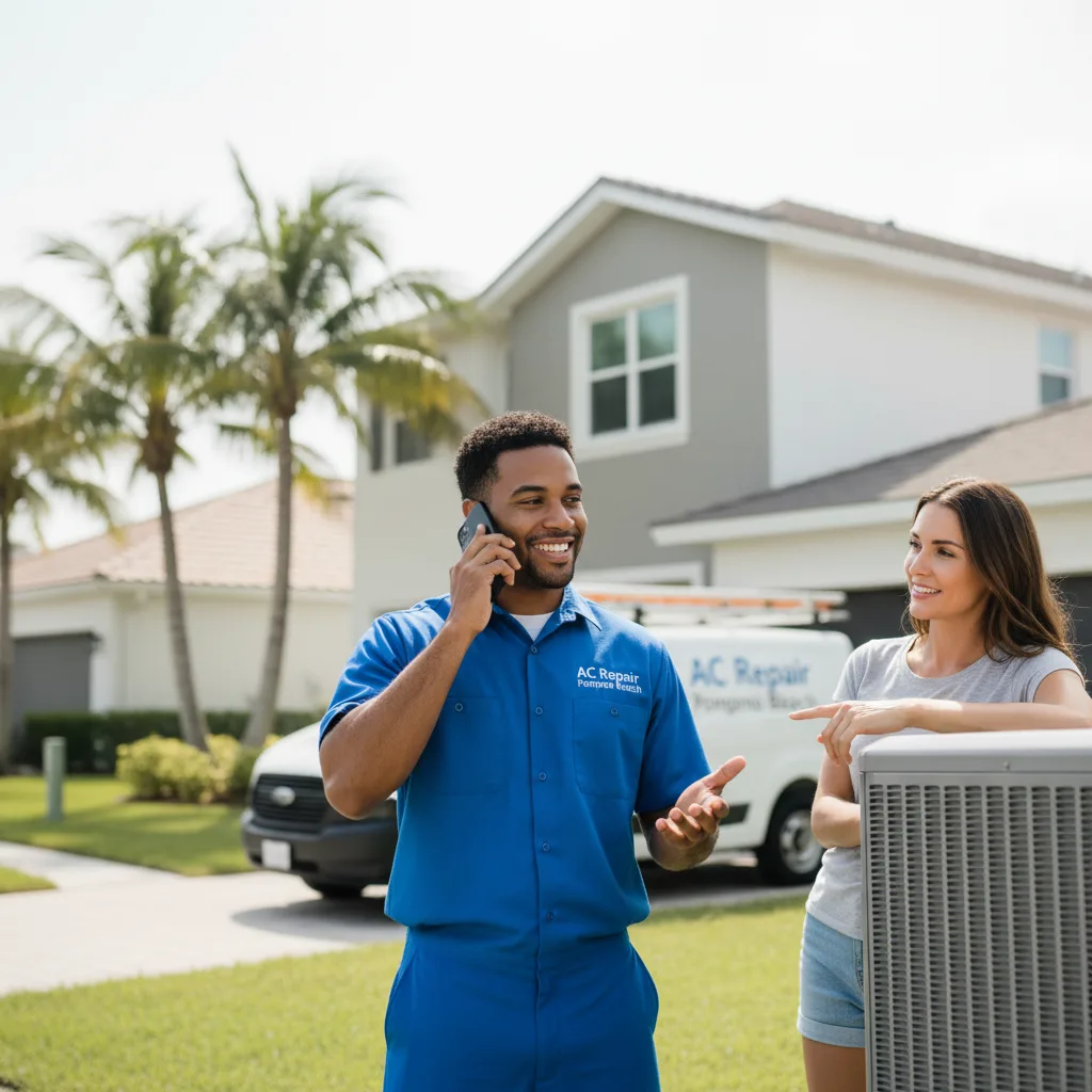 AC Repair Pompano Beach customer support in Lusk